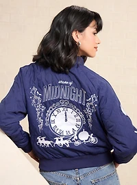 Disney Cinderella Women's Cropped Moto Jacket - BoxLunch Exclusive