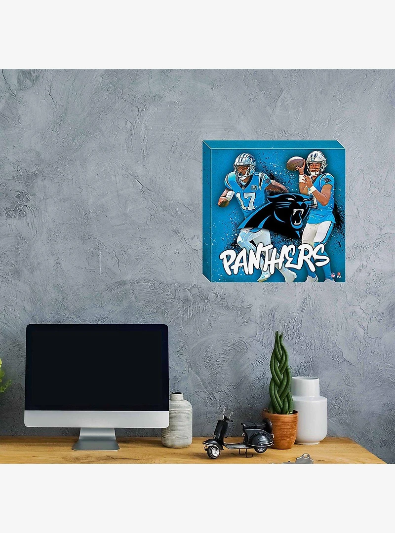 NFL Carolina Panthers Canvas Wall Art