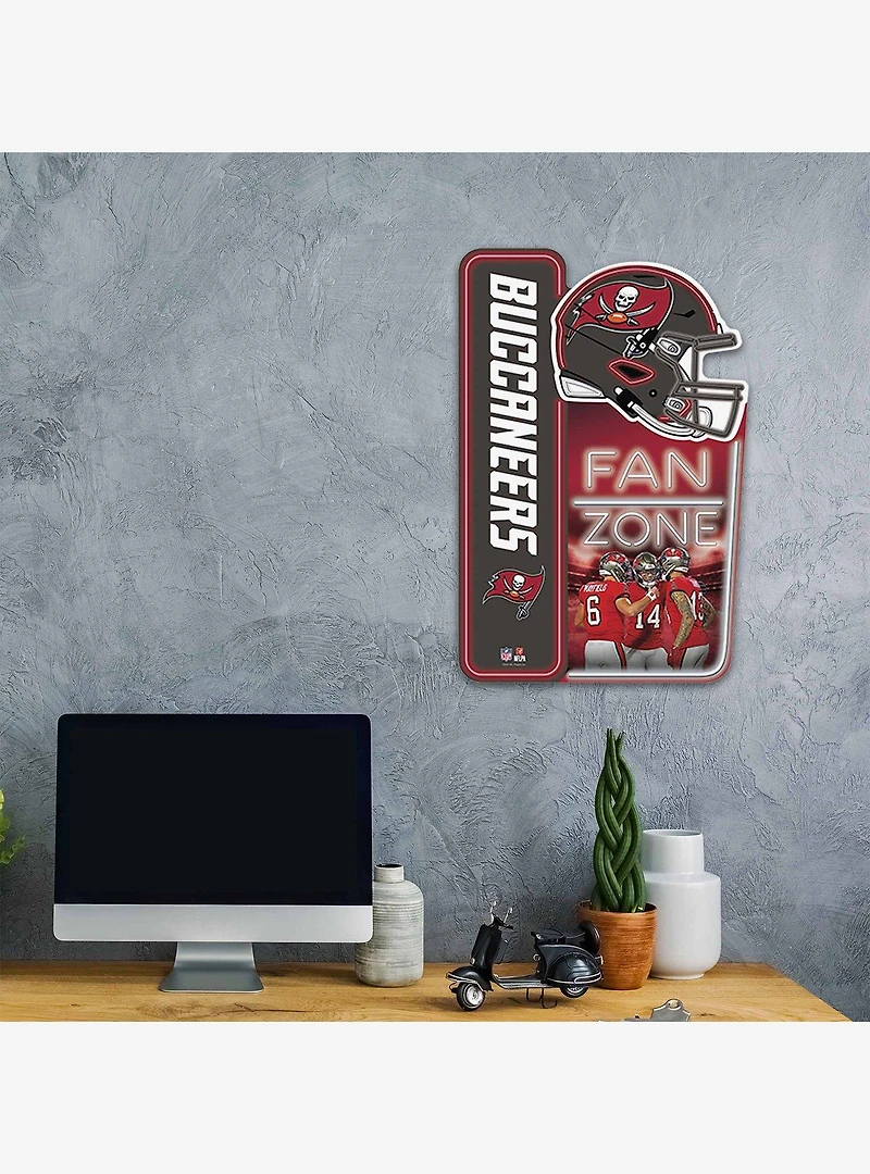 NFL Tampa Bay Buccaneers X-Metal Fan Zone Sign