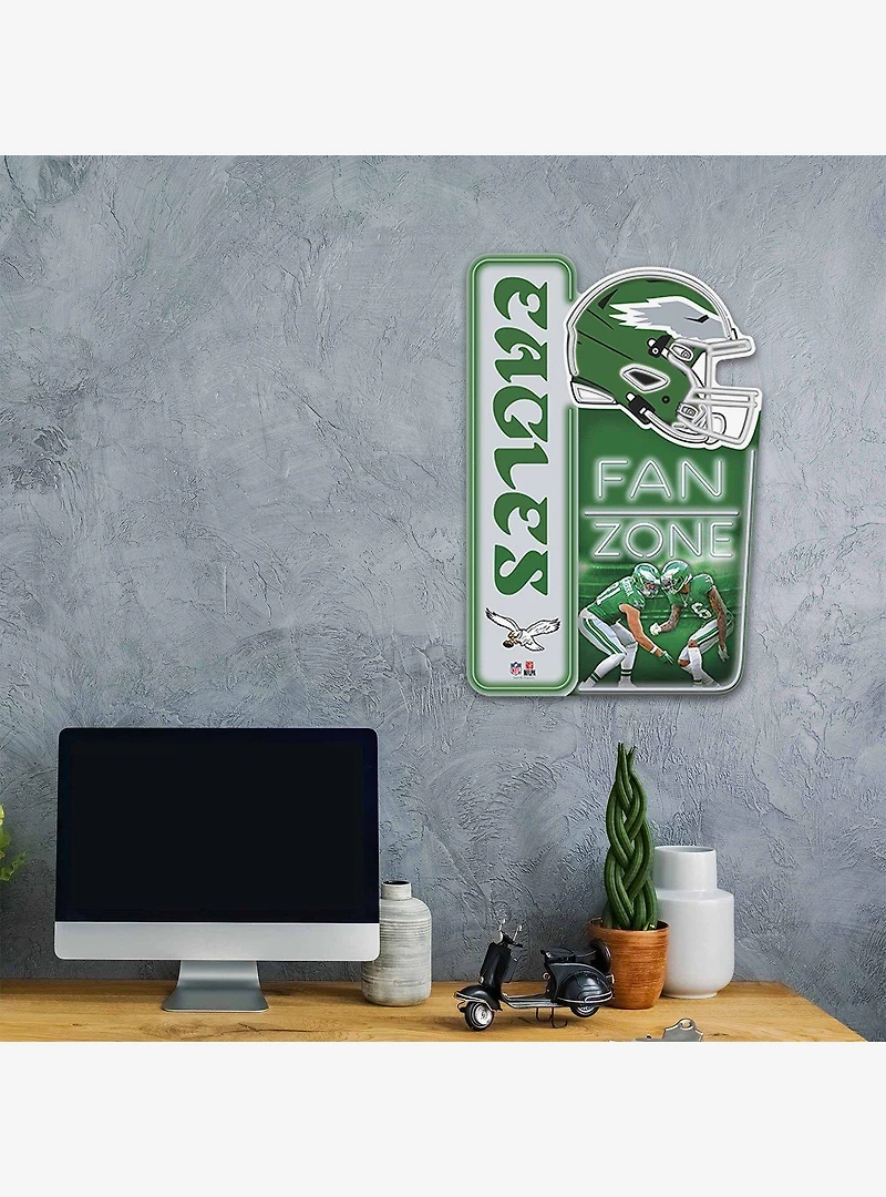 NFL Philadelphia Eagles X-Metal Fan Zone Sign