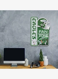 NFL Philadelphia Eagles X-Metal Fan Zone Sign