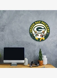 NFL Green Bay Packers Round Wall Sign