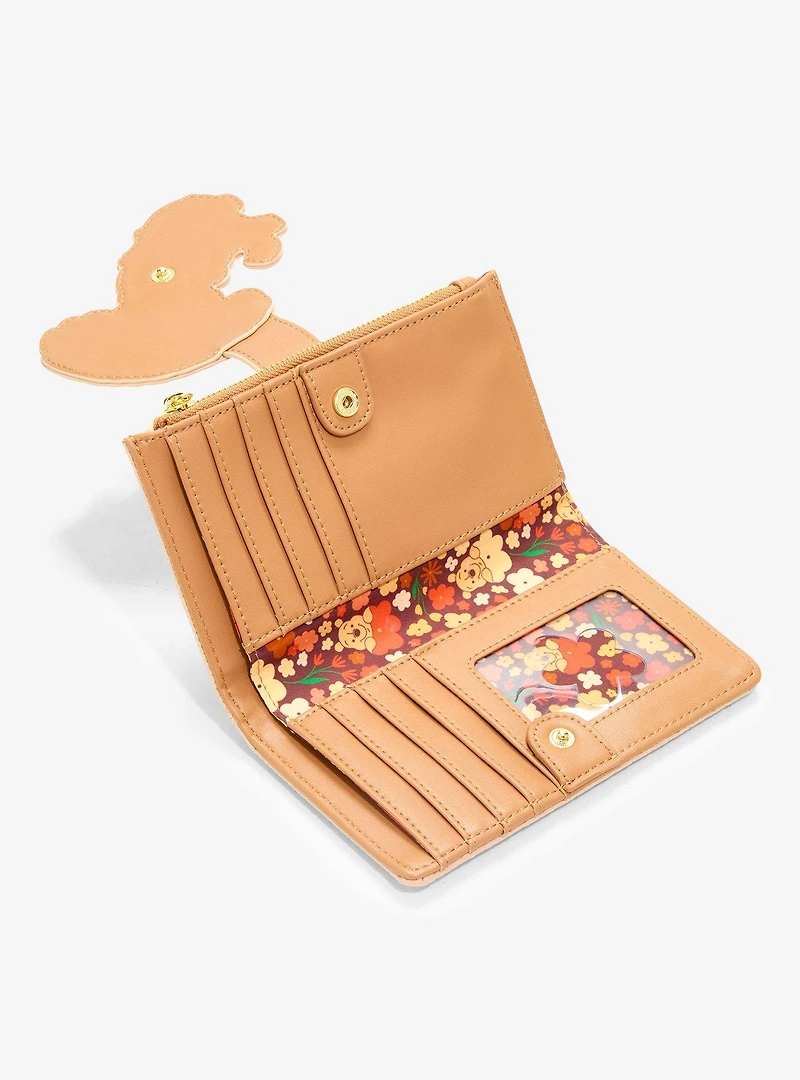 Loungefly Disney Winnie the Pooh Floral Zip Wallet — BoxLunch Exclusive