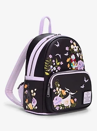 Loungefly Disney The Nightmare Before Christmas Floral Mini Backpack — BoxLunch Exclusive