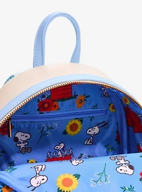 Peanuts Snoopy Doghouse Gingham Mini Backpack — BoxLunch Exclusive