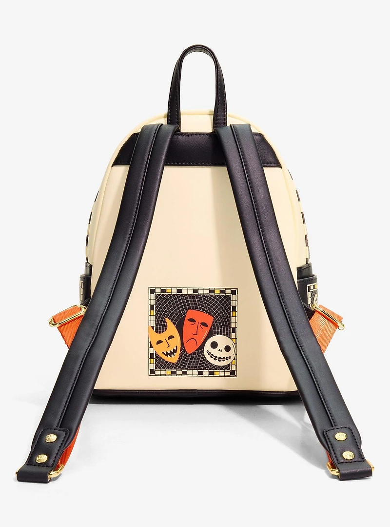 Loungefly Disney The Nightmare Before Christmas Mosaic Mini Backpack - BoxLunch Exclusive
