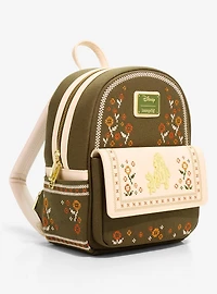 Loungefly Disney Winnie the Pooh Floral Cross Stitch Mini Backpack - BoxLunch Exclusive