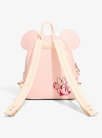 Loungefly Disney Minnie Mouse Floral Ears Mini Backpack - BoxLunch Exclusive