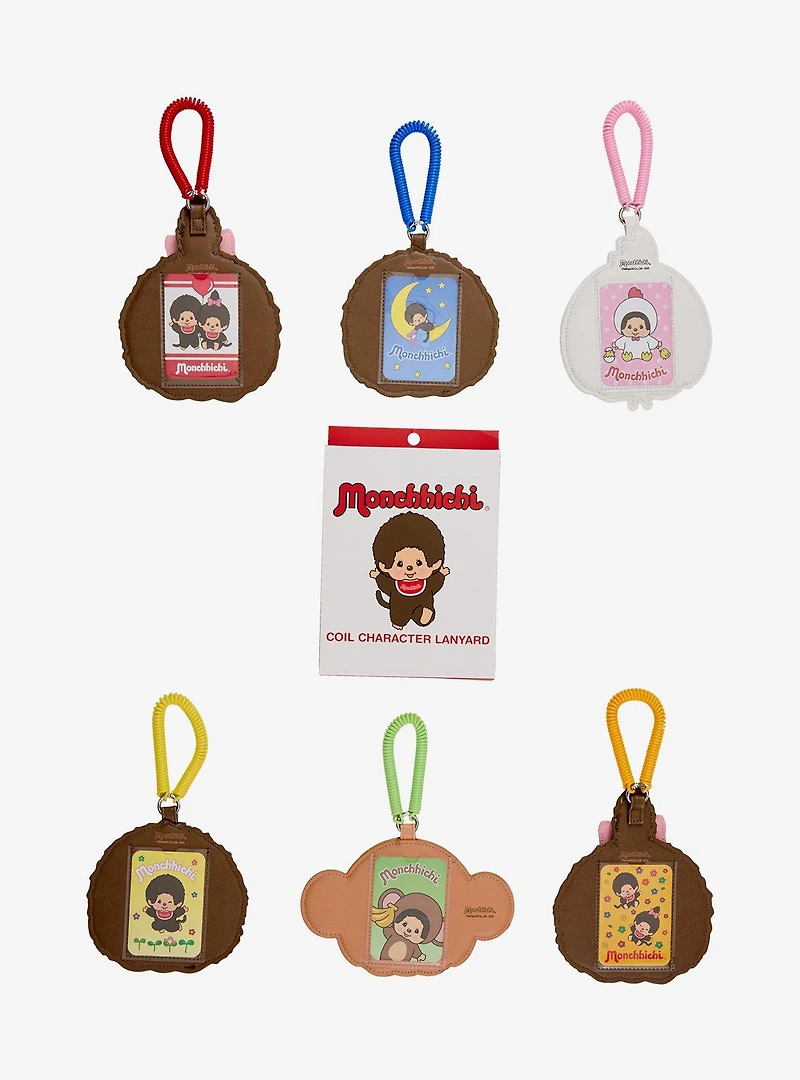 Monchhichi Character Blind Box Bungee Coil Lanyard