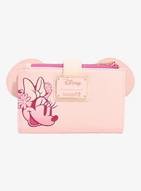 Loungefly Disney Minnie Mouse Foral Ears Wallet - BoxLunch Exclusive