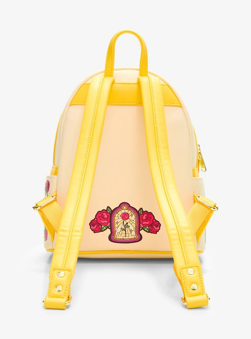 Disney Beauty and the Beast Belle Stained Glass Mini Backpack — BoxLunch Exclusive
