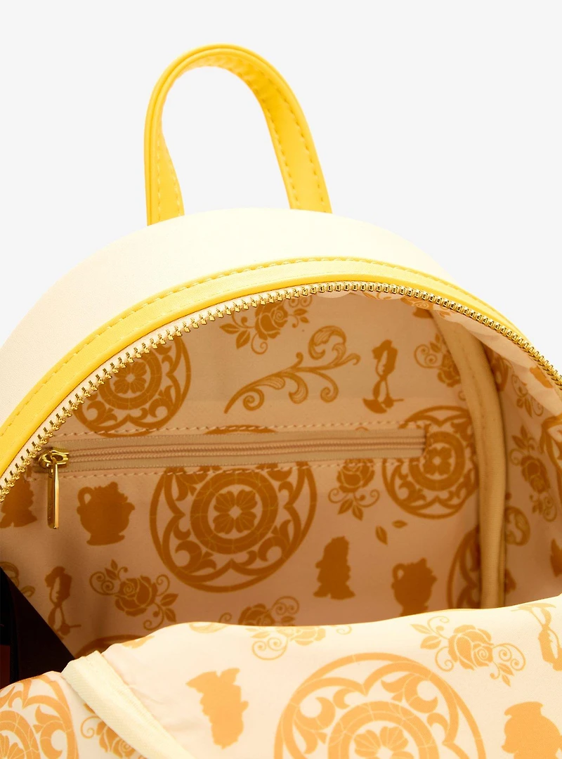 Disney Beauty and the Beast Belle Stained Glass Mini Backpack — BoxLunch Exclusive