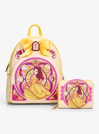 Disney Beauty and the Beast Belle Stained Glass Mini Backpack — BoxLunch Exclusive