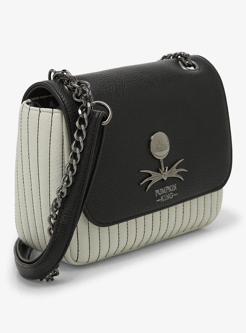 Loungefly Disney The Nightmare Before Christmas Jack Skellingotn Crossbody Bag - BoxLunch Exclusive