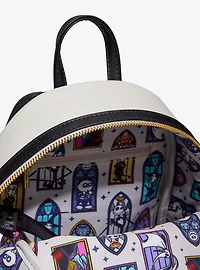 Loungefly Disney The Nightmare Before Christmas Stained Glass Mini Backpack — BoxLunch Exclusive