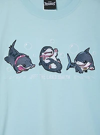 Marvel Rivals Jeff the Land Shark Embroidered Women's T-Shirt - BoxLunch Exclusive