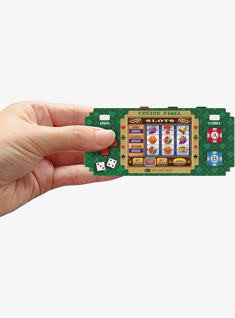 MyArcade DGUN3947 Casino Pixel Pocket Pro Handheld