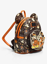 Loungefly Disney Mickey & Minnie Halloween Costumes Glow-in-the-Dark Mini Backpack - BoxLunch Exclusive
