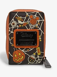 Loungefly Disney Mickey & Minnie Halloween Costumes Glow-in-the-Dark Accordion Wallet - BoxLunch Exclusive