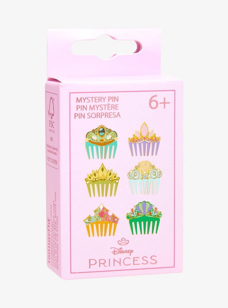 Loungefly Disney Princess Hair Comb Blind Box Enamel Pin - BoxLunch Exclusive