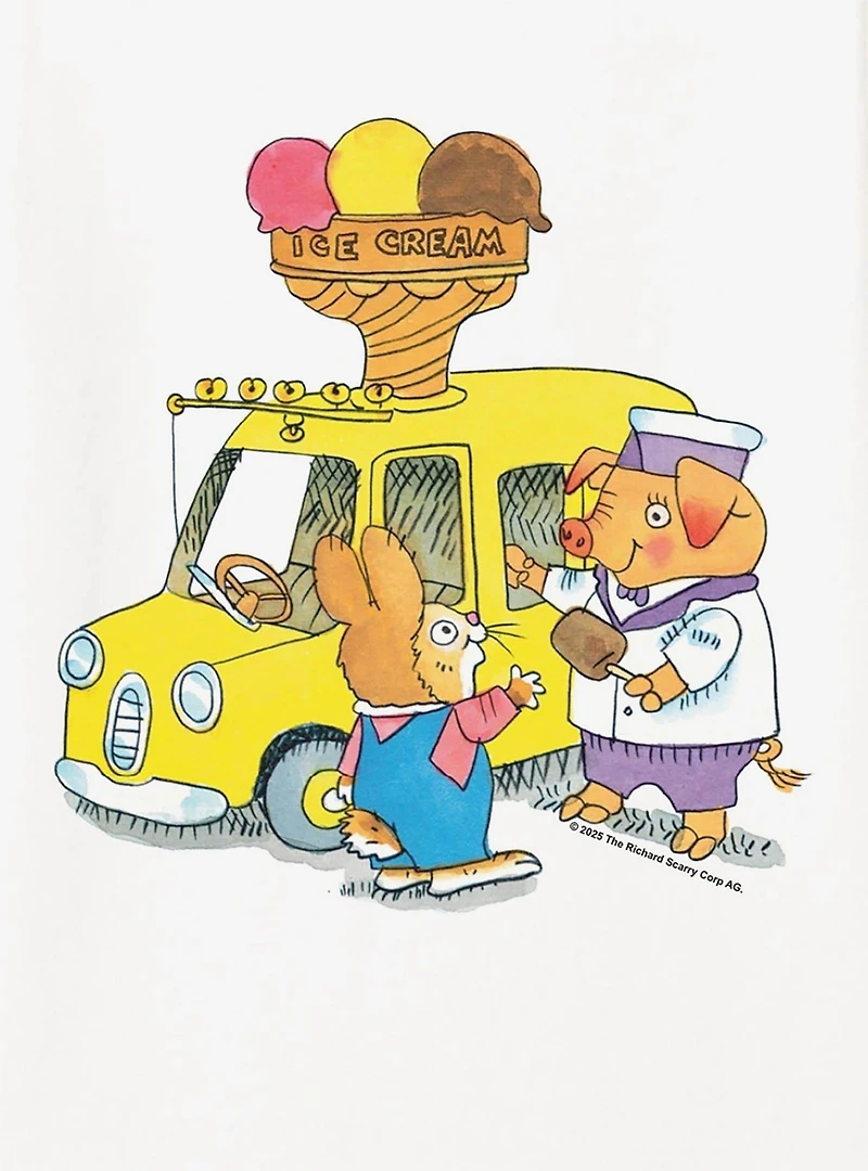 Richard Scarry Ice Cream Truck T-Shirt