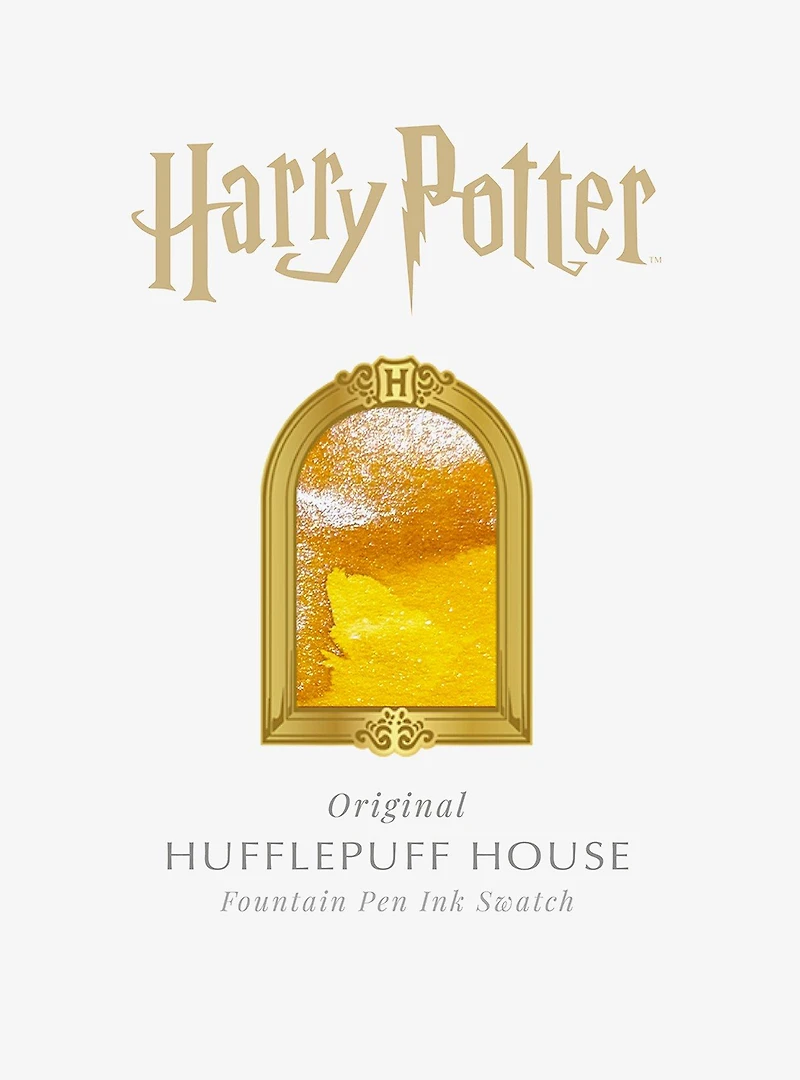Harry Potter Hufflepuff Fountain Pen & Ink Pot Set