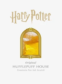 Harry Potter Hufflepuff Fountain Pen & Ink Pot Set