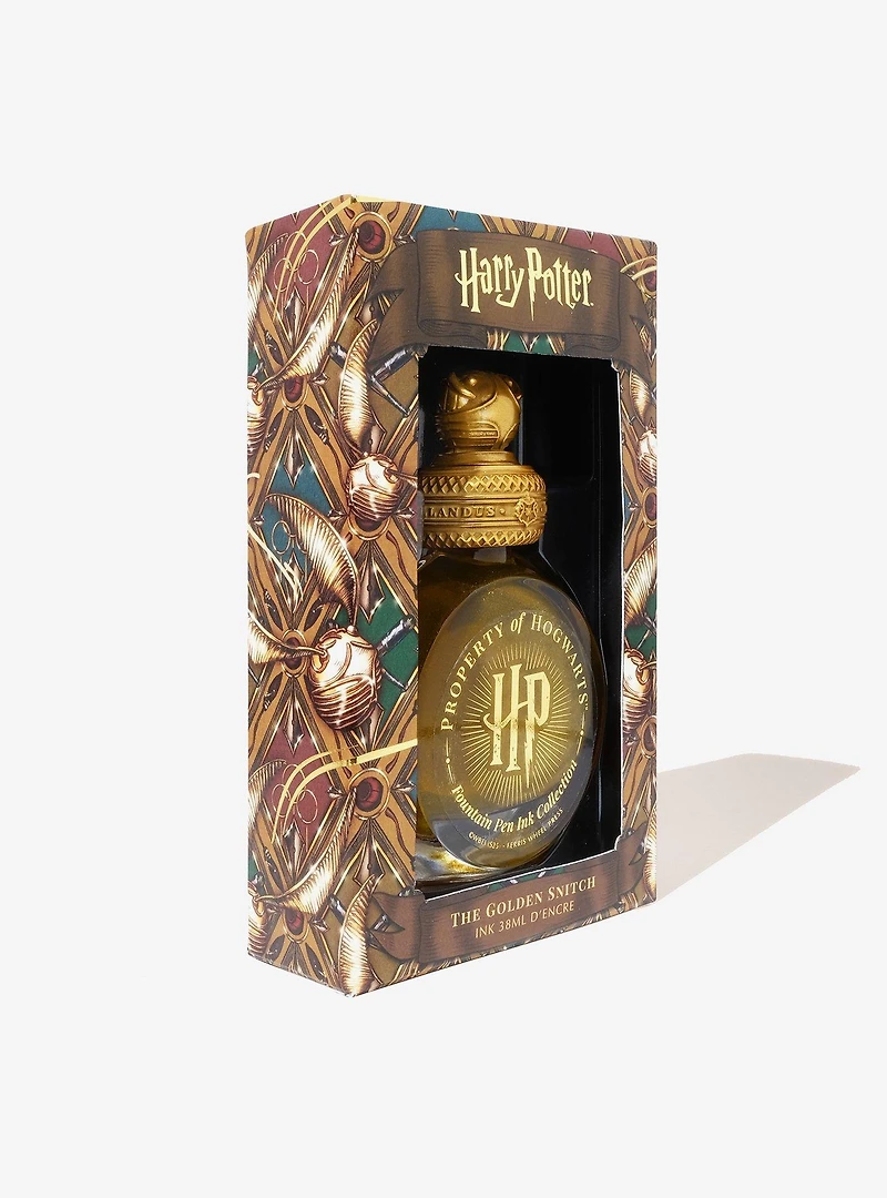 Harry Potter The Golden Snitch Gold Ink