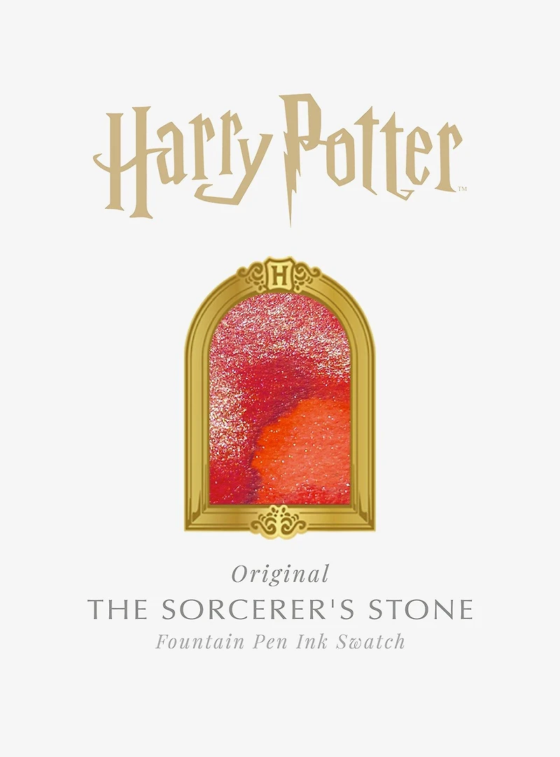 Harry Potter The Sorcerer's Stone Red Ink