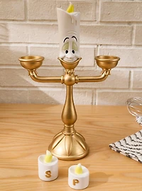 Disney Beauty and The Beast Lumiere Figural Salt & Pepper Shaker Set - BoxLunch Exclusive