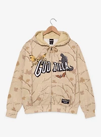 Godzilla Botanical Zip Hoodie — BoxLunch Exclusive