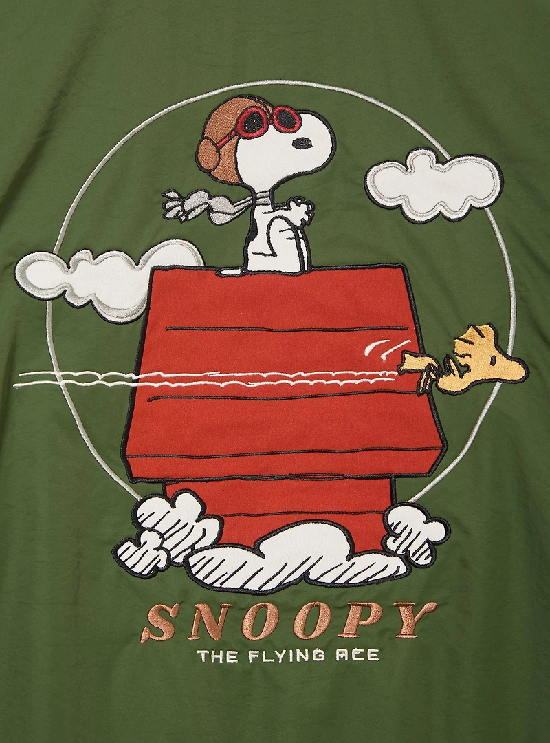 Peanuts Snoopy Flying Ace Bomber Jacket - BoxLunch Exclusive