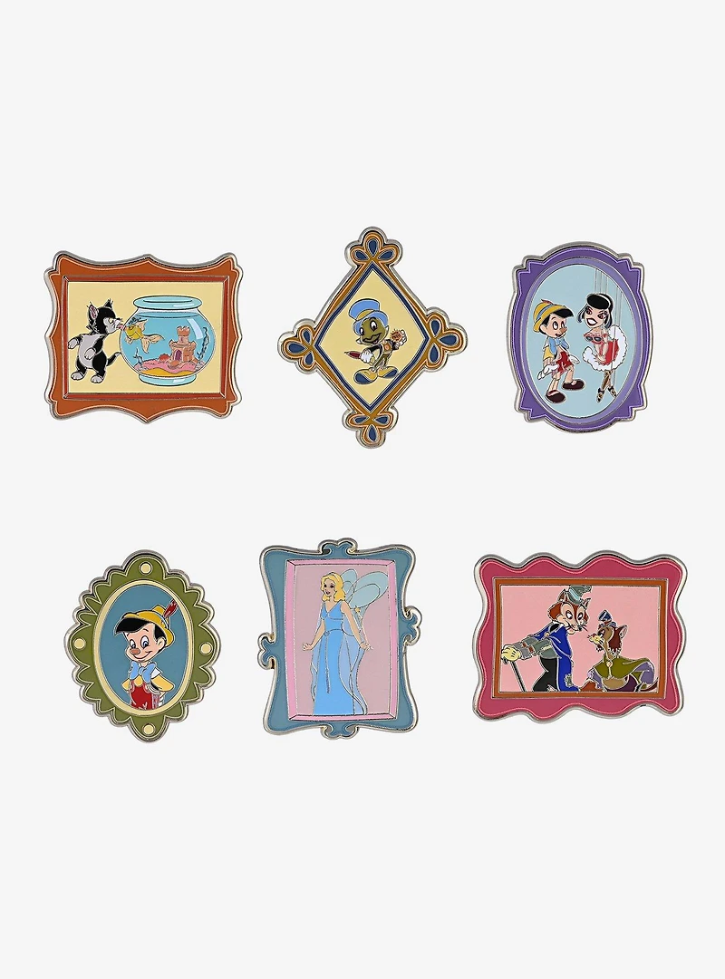 Disney Pinocchio Portrait Blind Box Enamel Pin — BoxLunch Exclusive