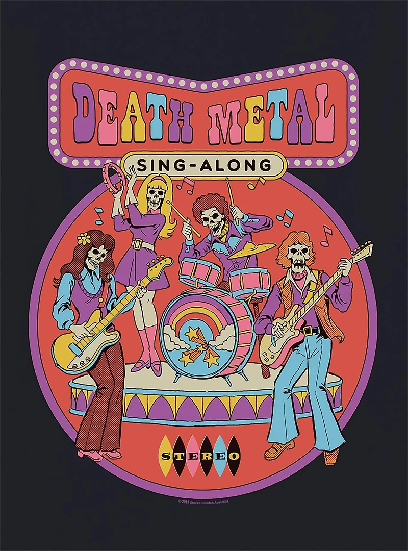 Steven Rhodes Death Metal SingAlong T-Shirt
