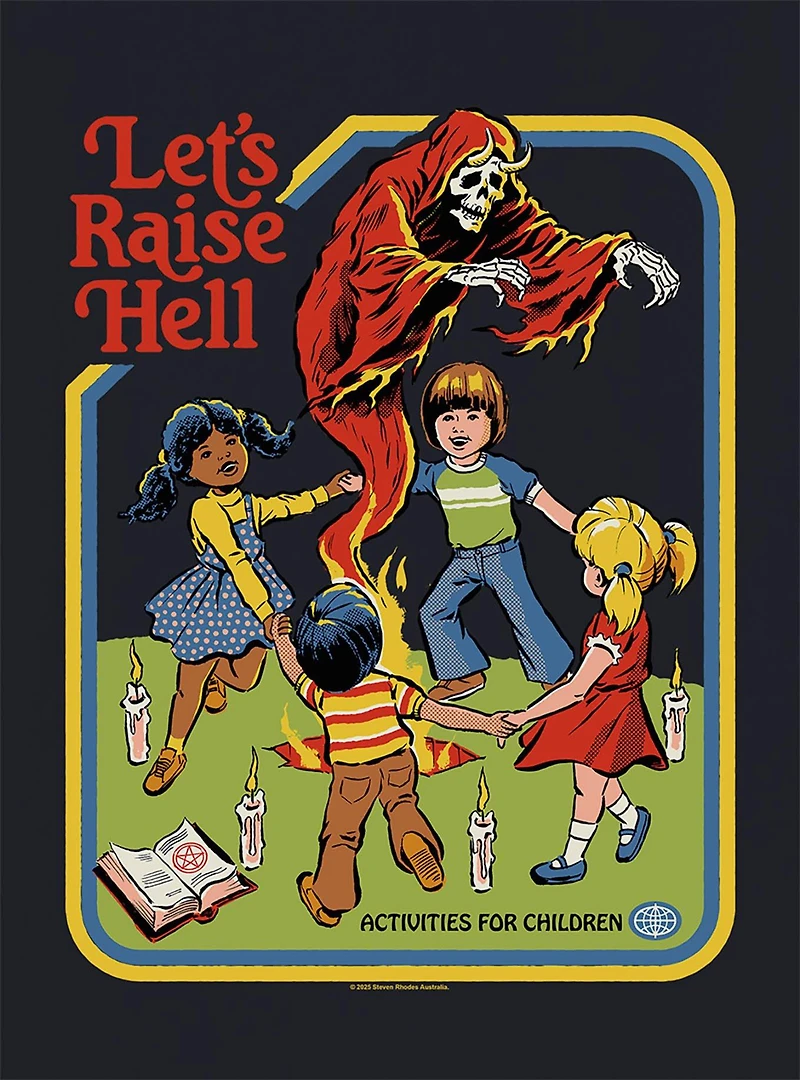 Steven Rhodes Lets Raise hell T-Shirt