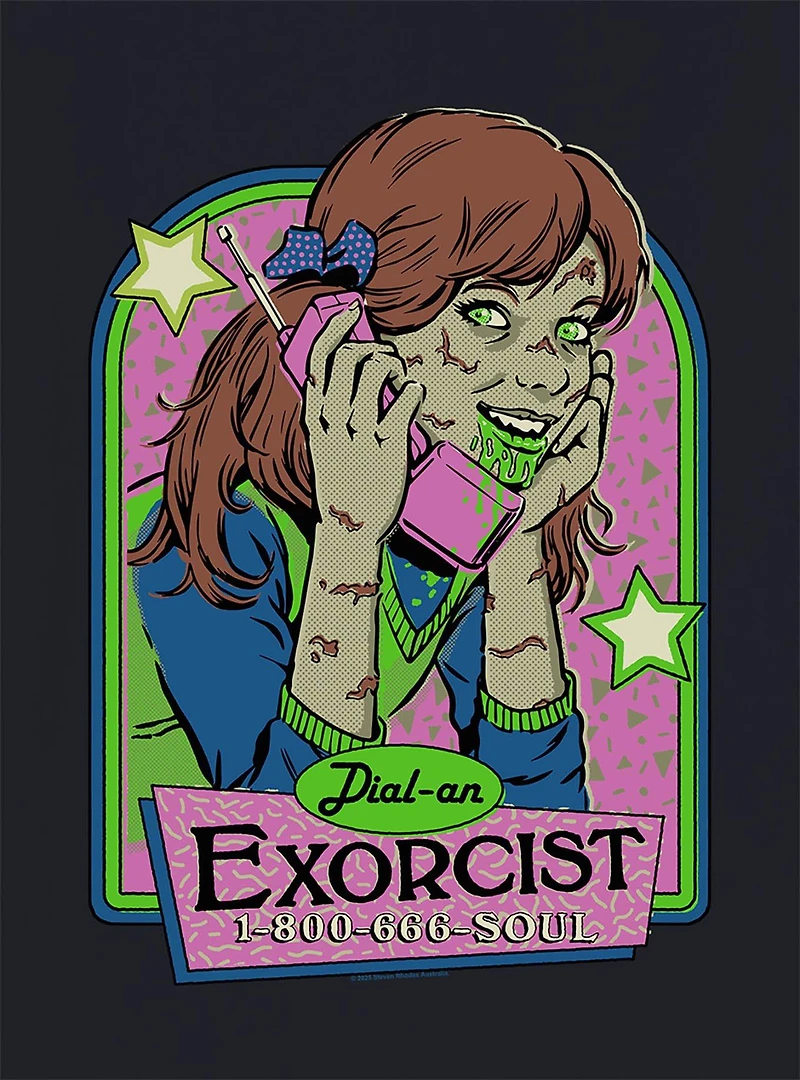 Steven Rhodes Dial an Exorcist T-Shirt