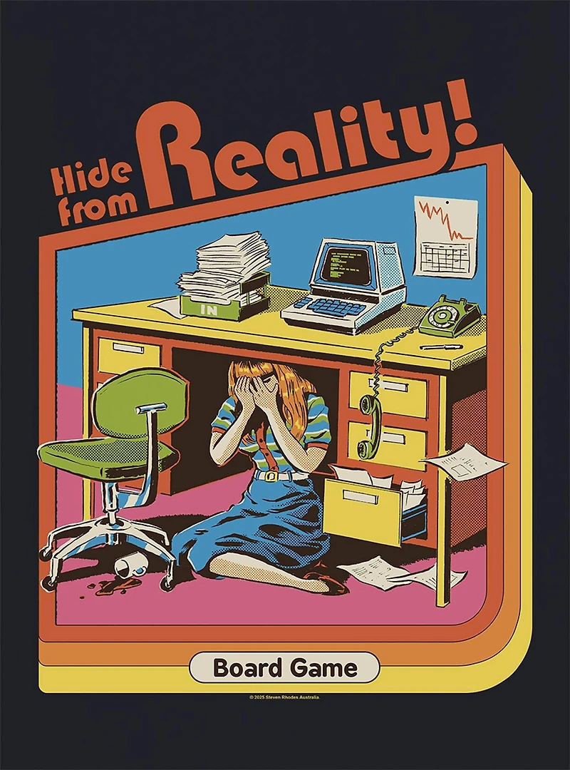 Steven Rhodes Hide from Reality T-Shirt