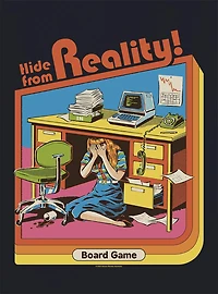 Steven Rhodes Hide from Reality T-Shirt
