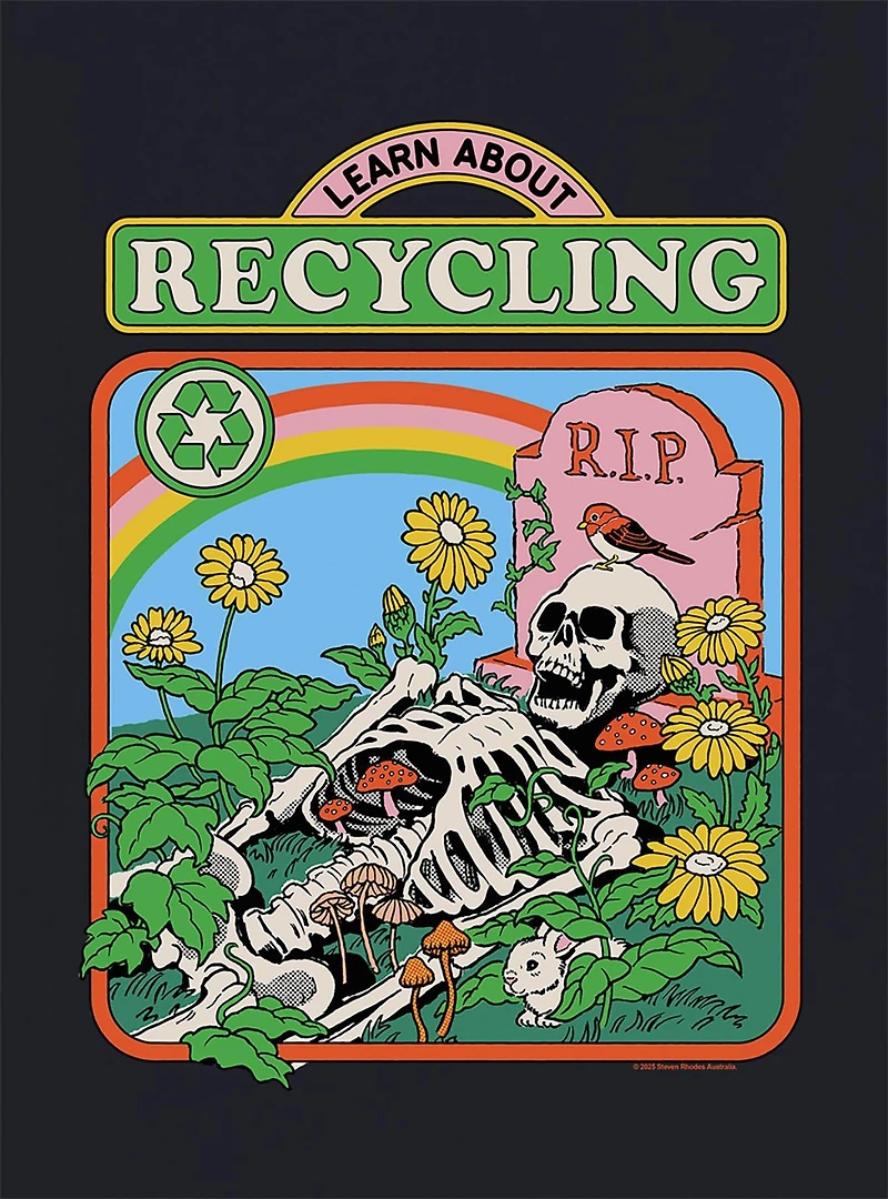 Steven Rhodes Learn About Recycling T-Shirt