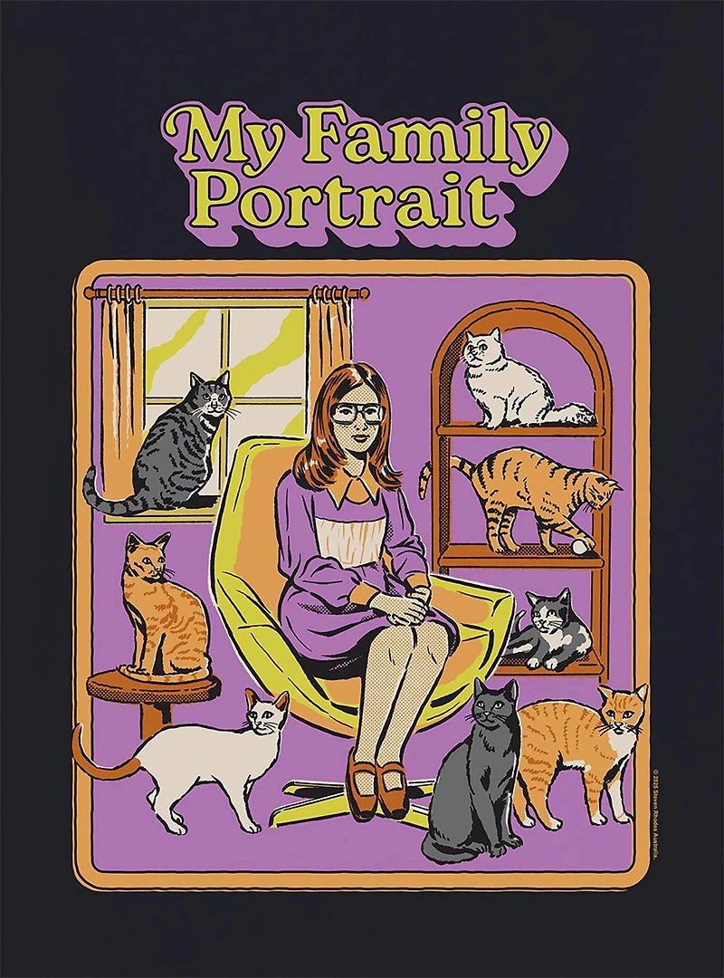 Steven Rhodes My Family Portrait T-Shirt