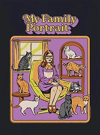 Steven Rhodes My Family Portrait T-Shirt