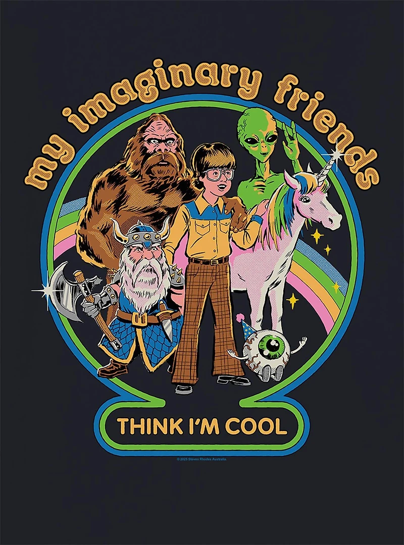 Steven Rhodes My Imaginary Friends T-Shirt