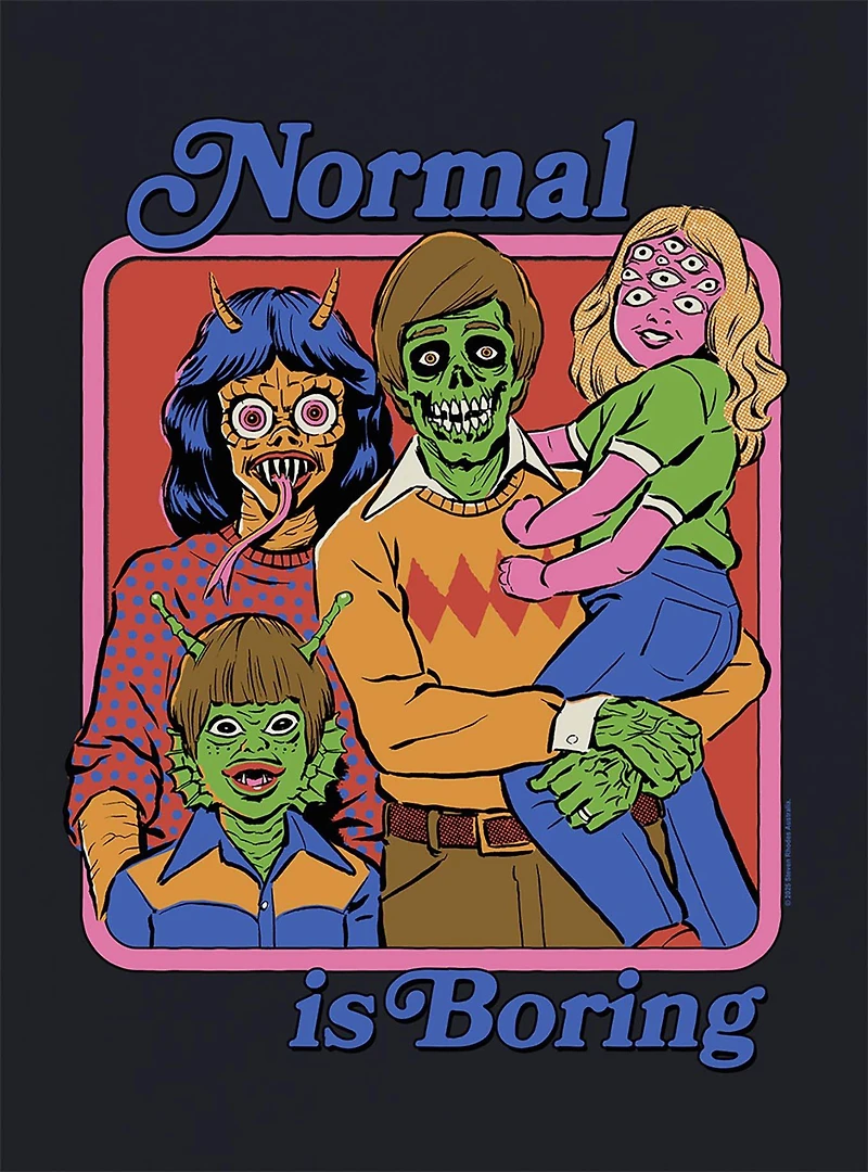 Steven Rhodes Normal is Boring T-Shirt