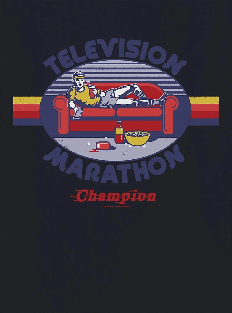 Steven Rhodes Television Marathon Champion T-Shirt