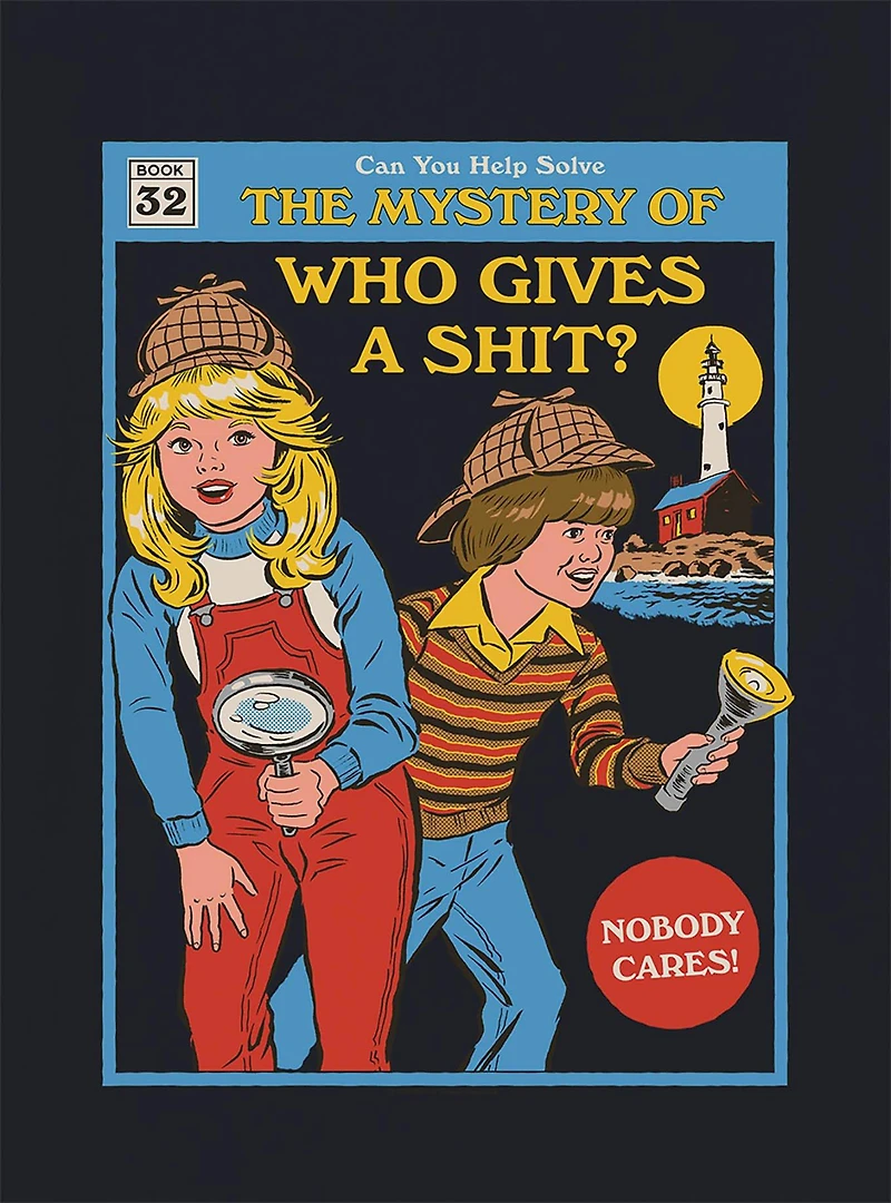 Steven Rhodes Who Gives a Shit T-Shirt