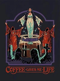 Steven Rhodes Coffee Gives Me Life T-Shirt