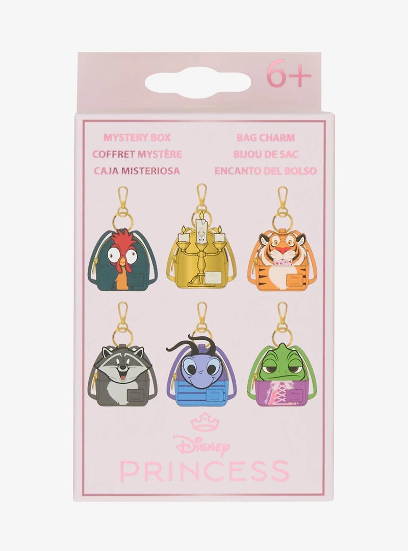 Loungefly Disney Princess Sidekicks Blind Box Mini Backpack Keychain