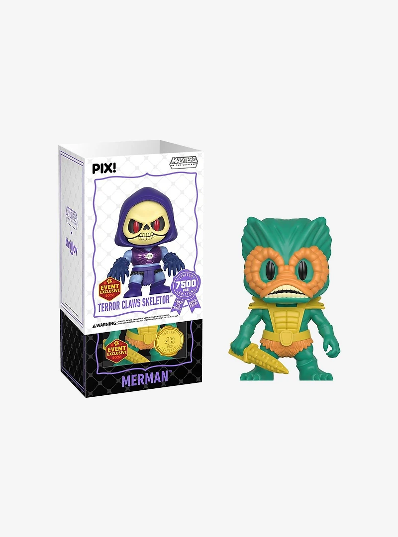 Thrilljoy Masters of The Universe Pix! Terror Claws Skeletor Vinyl Figure (Spring Event Exclusive)