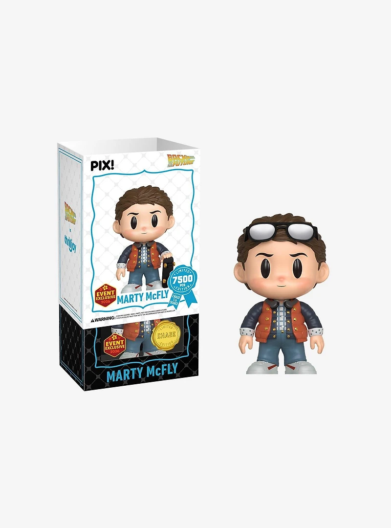Thrilljoy Back To The Future Pix! Marty McFly Vinyl Figure (Spring Event Edition)