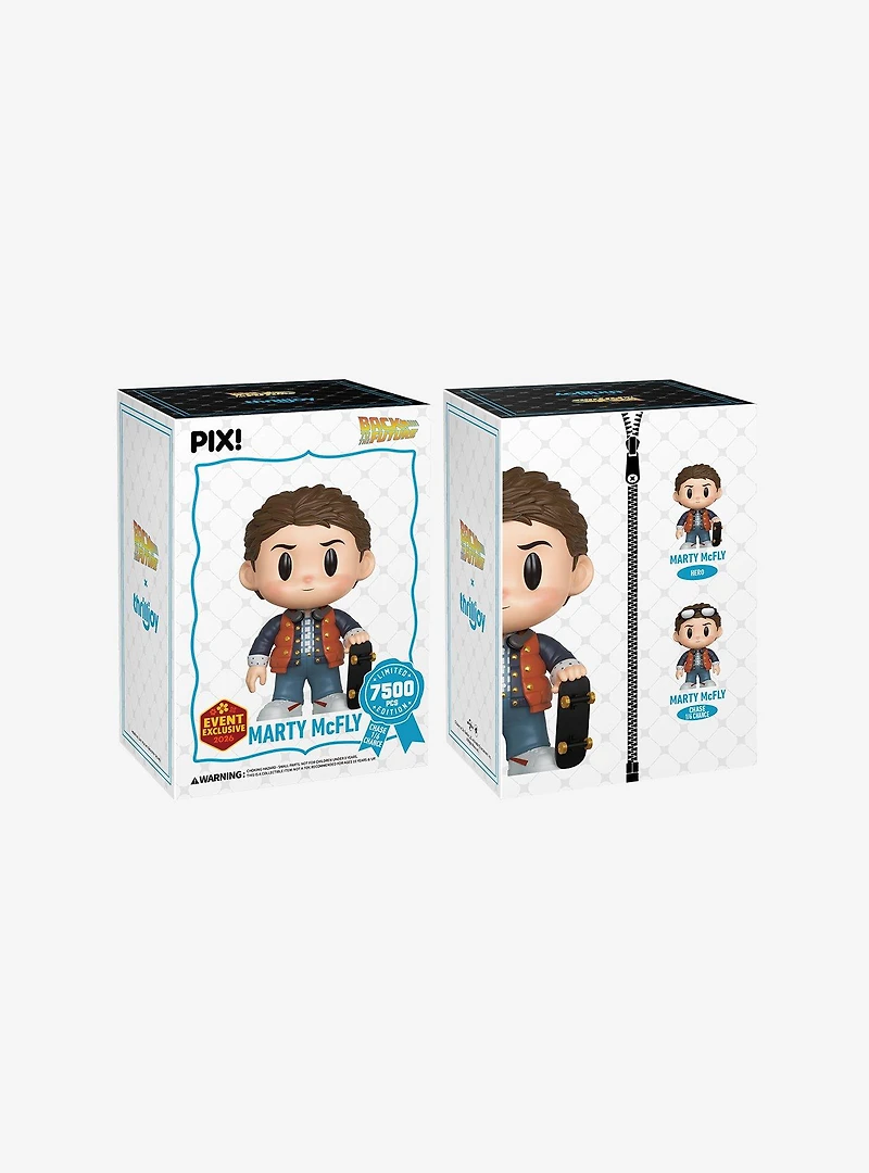 Thrilljoy Back To The Future Pix! Marty McFly Vinyl Figure (Spring Event Edition)